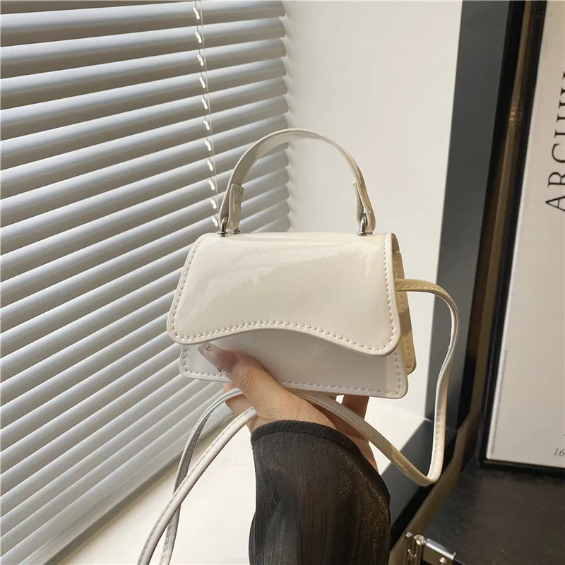Women Fashion Designer - Kleine vierkante tas Crossbodytas met één