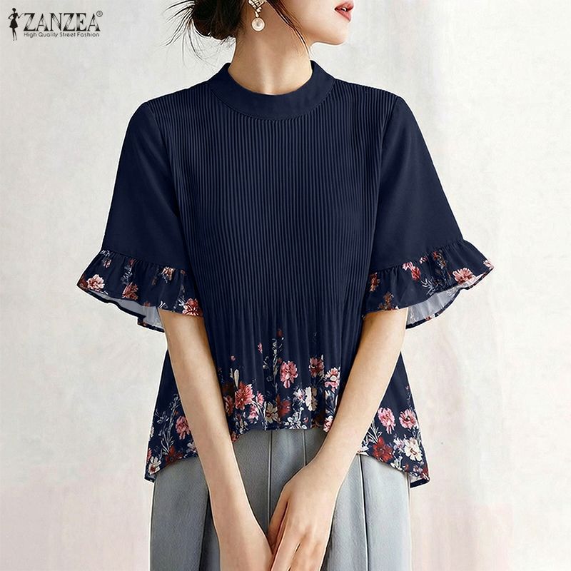 Women'S Fashion Trends Spring 2026 - ZANZEA Vrouwen Zomer Bohemain Vakantie Tops