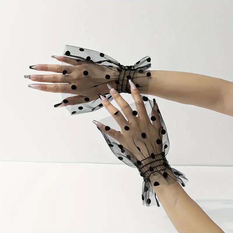 Women Fashion Gloves - 1 paar rekwisieten nageltips display mouw