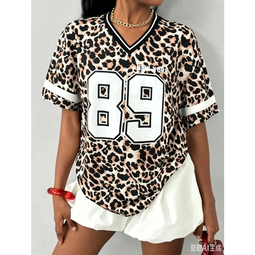 Women'S Fashion York - NEW YORK Print Dames T-shirts met