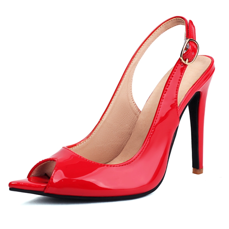 Women'S Fashion Summer 2025 - Sexy Rode Dames Sandalen Zomer Schoenen