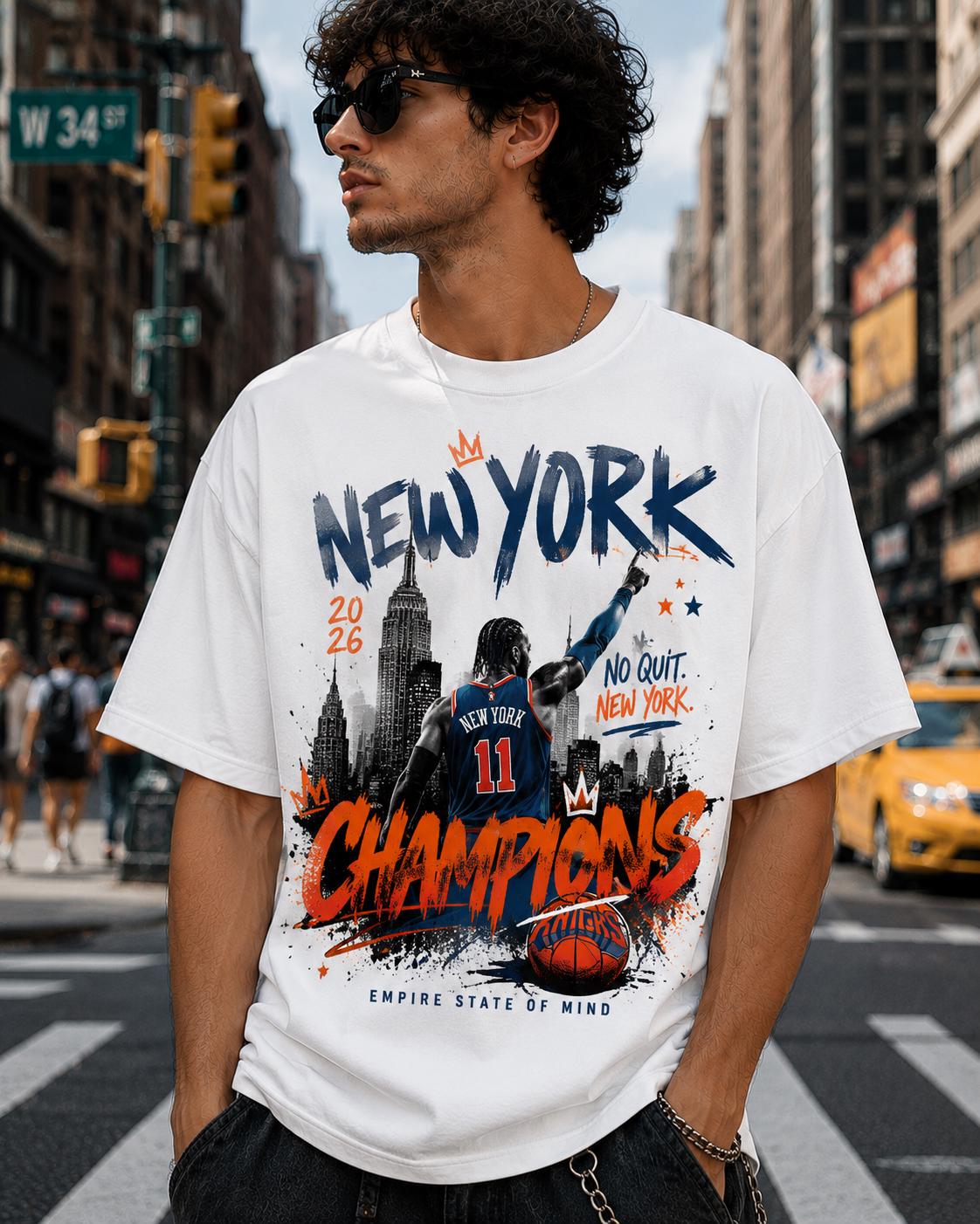 Women'S Fashion York - 2026 New York Champion Jalen Brunson