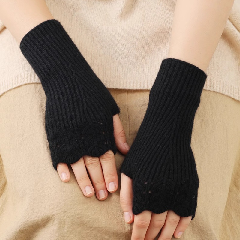 Women Fashion Gloves - Nieuwe warme halfvingerhandschoenen met open vingers