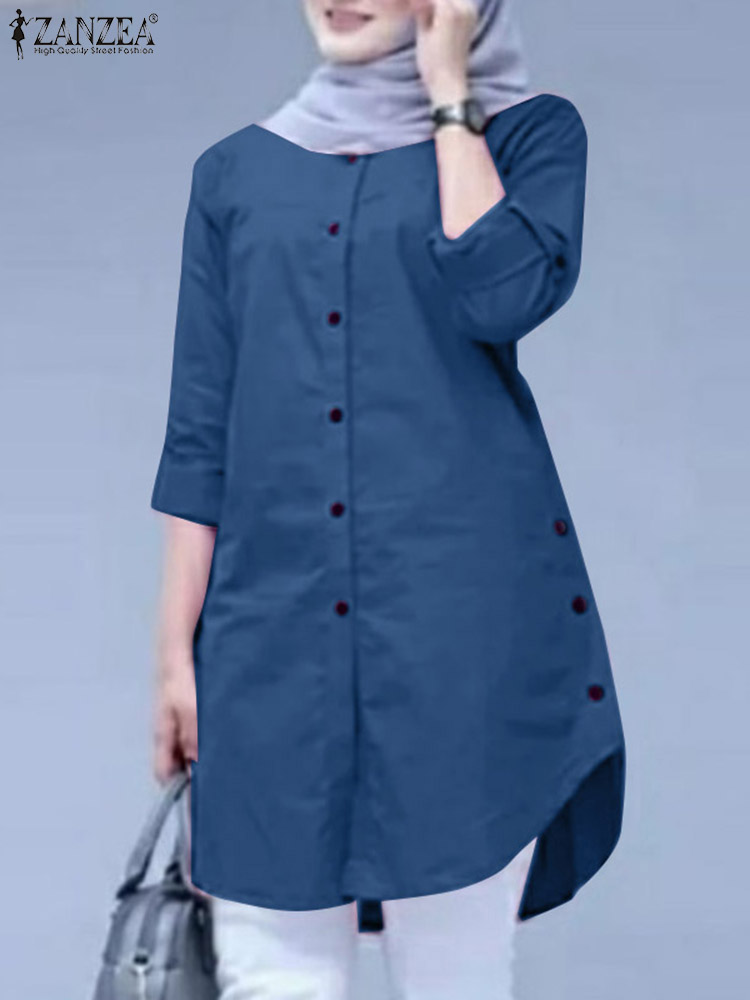 Turkey Women Fashion - 2026 ZANZEA Lente Shirt Mode Dames