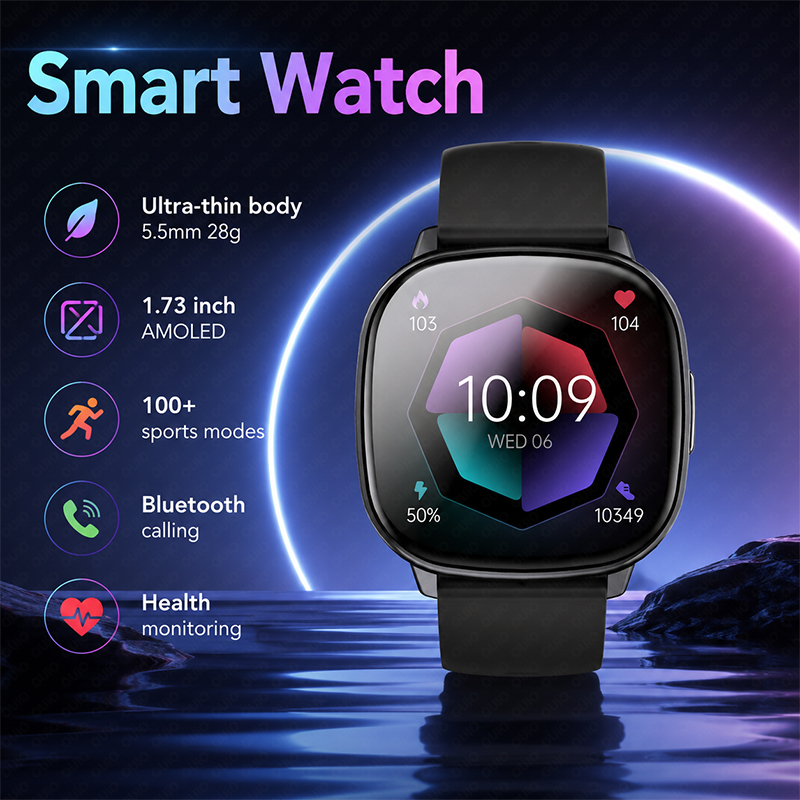 Women Fashion Week 2026 - Smart Watch HD17 Air AMOLED Fitness