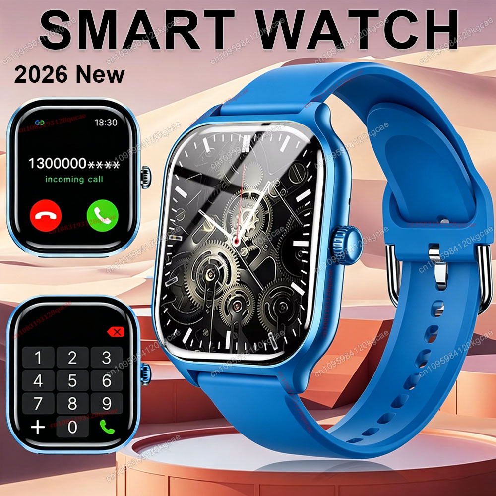 Women Fashion Week 2026 - Touchscreen Smartwatch Muziek Stappenteller Bluetooth Oproepen