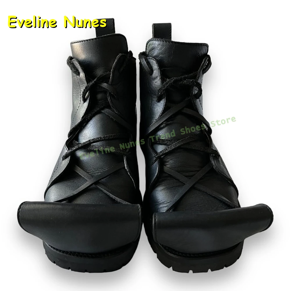 Women'S Fashion Trends Spring 2026 - Platform Patchwork Paar Kunstleren Schoenen Beauty
