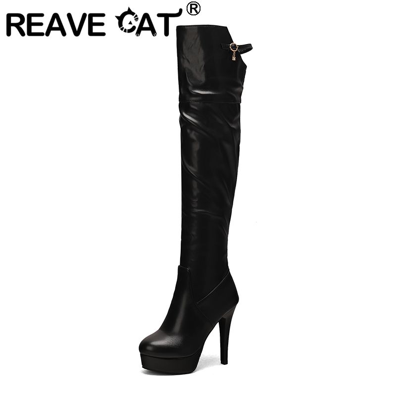 Women Fashion Over 50 - REAVE CAT 2025 Sexy Dijlaarzen Ronde