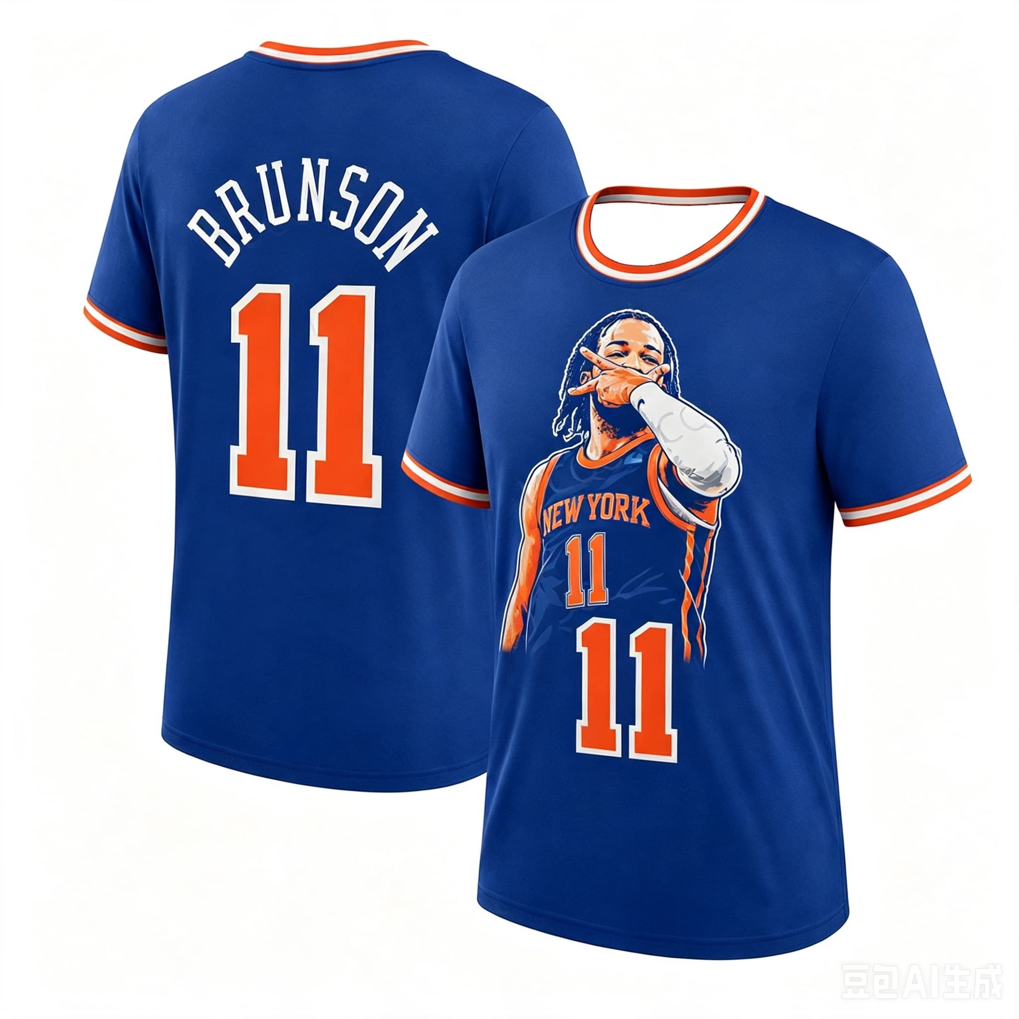 Women'S Fashion York - New York Brunson No.11 Basketball Tee