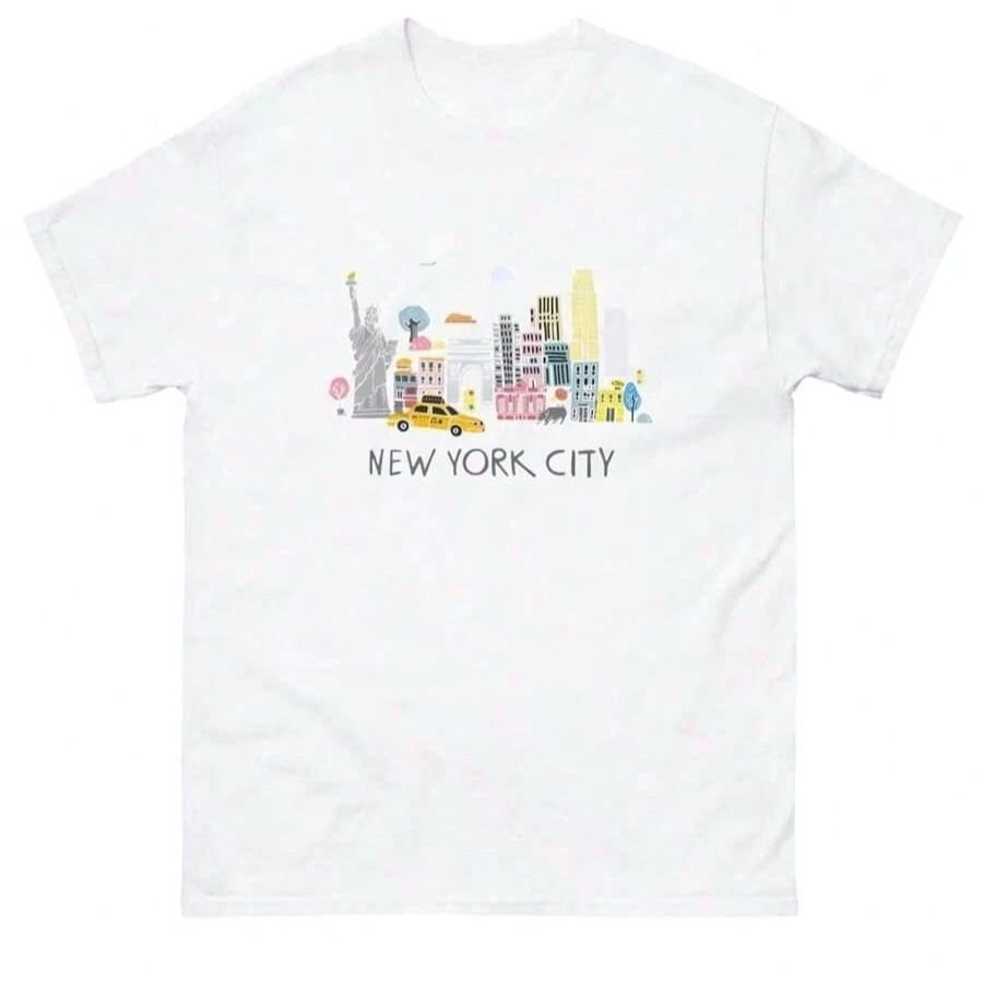 Women'S Fashion York - Zomermode Design Fun T-shirts met print