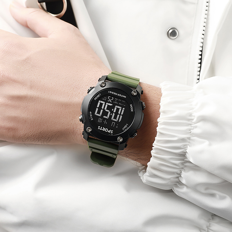 Women Fashion Week 2026 - MAYZHISU Mode Sporthorloges Heren Dames Digitaal