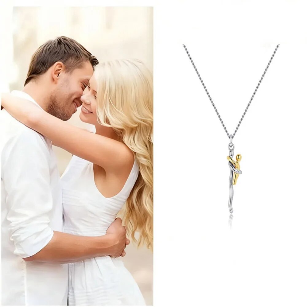 Women'S Day Fashion Show - Moeder-kind knuffel hanger ketting voor dames
