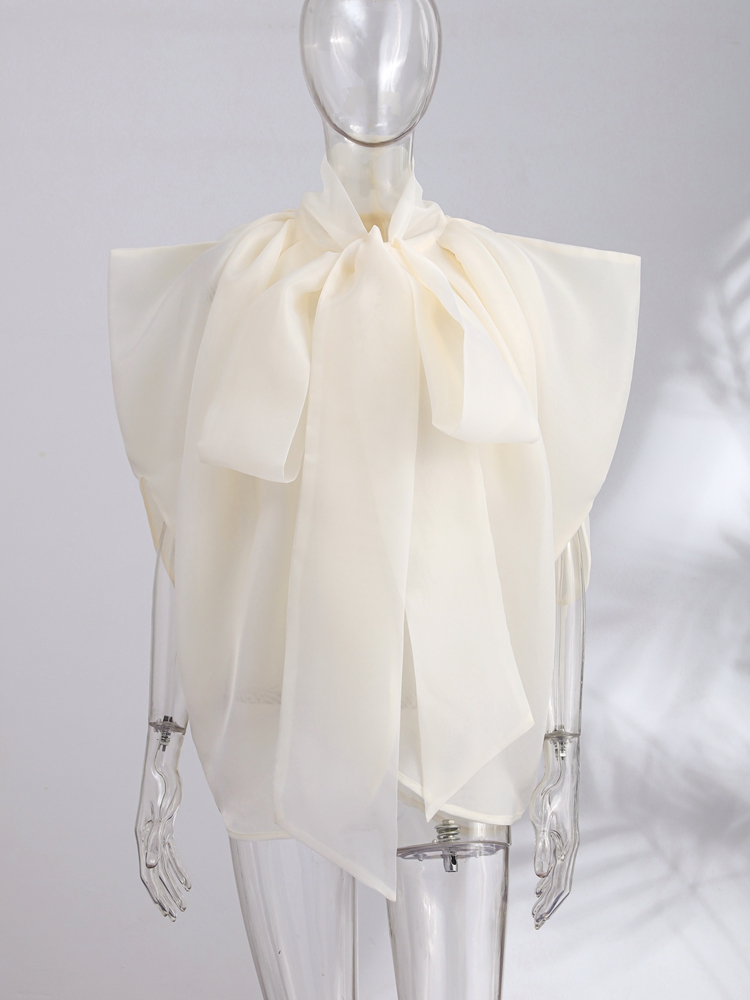 Mode Dames Top Mouwloos Strik  - Women'S Fashion Trends Spring 2026 recensie en prijs
