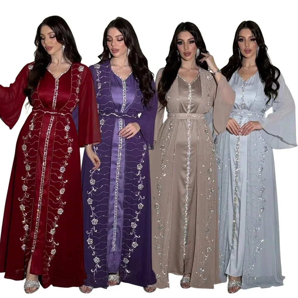 Moslim Set Jurk Vrouwen Vier-s - Turkey Women Fashion recensie en prijs