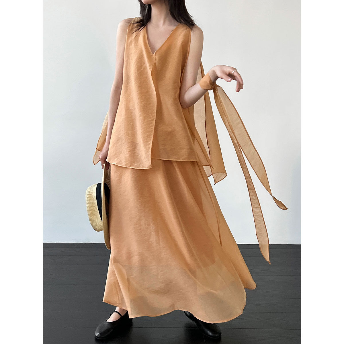 2026 Dames Kanten V-hals Mouwl - Women'S Fashion Trends Spring 2026 recensie en prijs