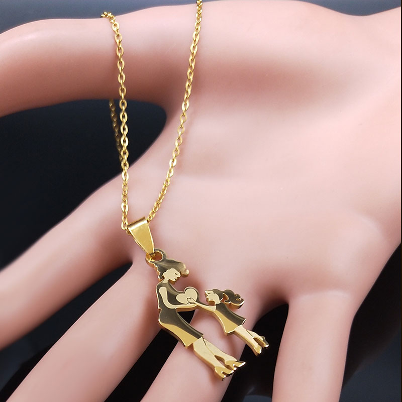 Mum Meisje Rvs Ketting Ketting - Women'S Day Fashion Show recensie en prijs
