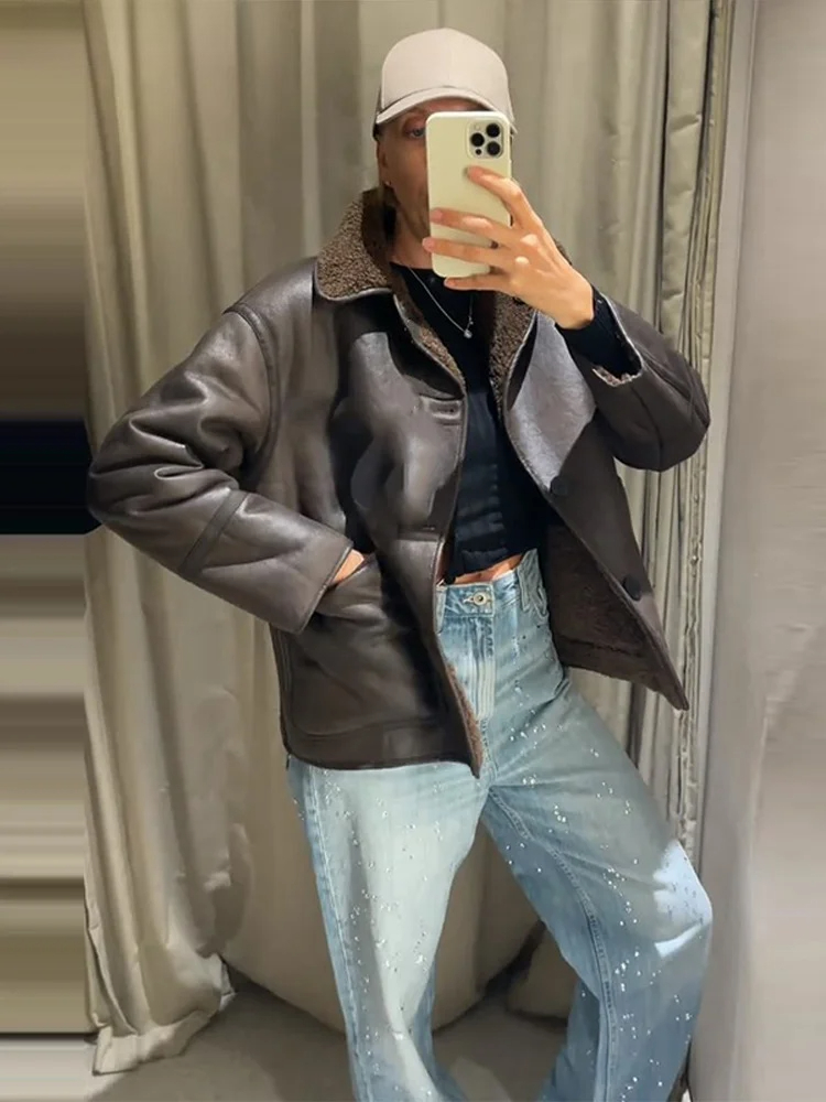 Mode Dubbelzijdig Effen Jas Vr - Women'S Fashion Utility Jacket recensie en prijs