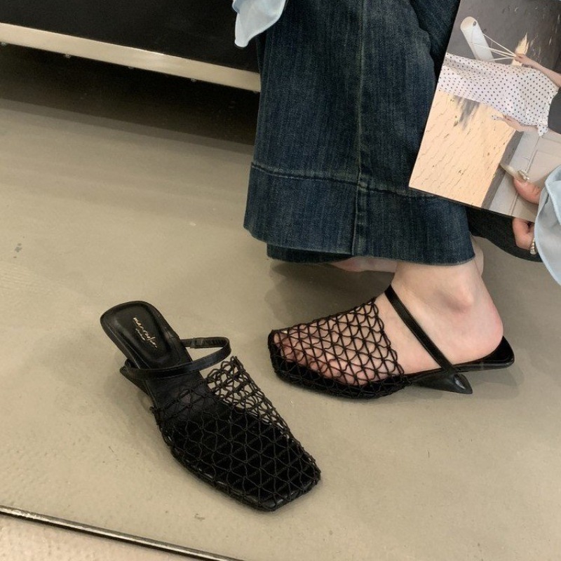 Weave Mesh Vrouwen Hoge Hakken - Women'S Fashion Trends Summer 2025 recensie en prijs