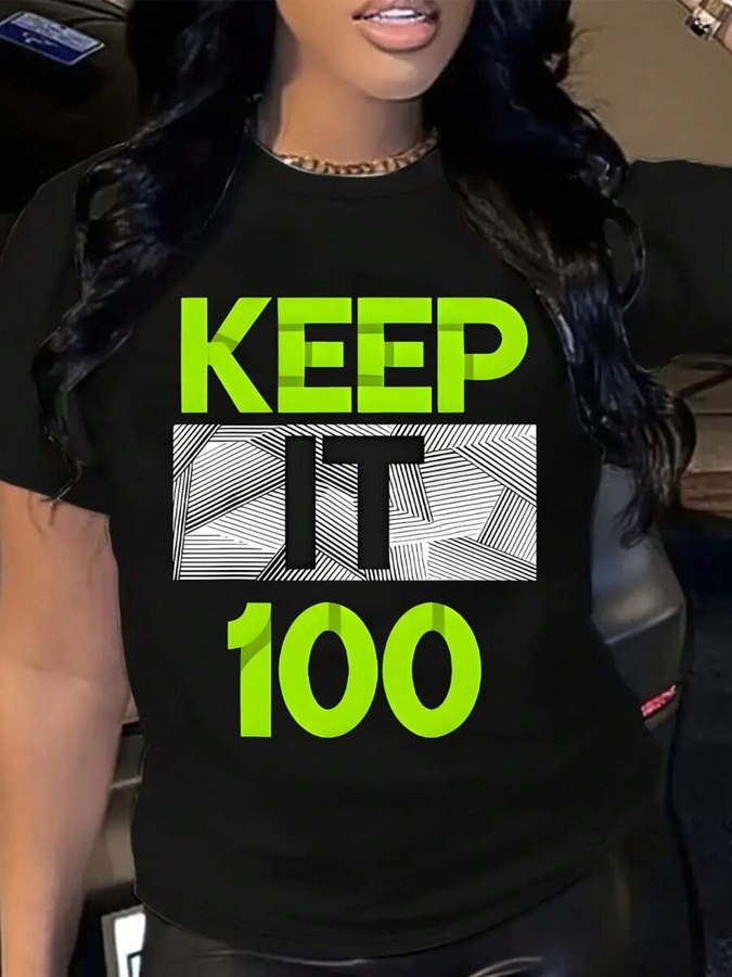 Plus size dames T-shirt met 'K - Women'S Fashion Trends Summer 2025 recensie en prijs