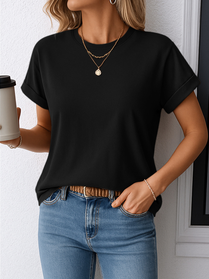 Plus size dames T-shirt met 'K - Women'S Fashion Trends Summer 2025 recensie en prijs