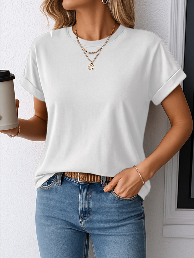 Plus size dames T-shirt met 'K - Women'S Fashion Trends Summer 2025 recensie en prijs