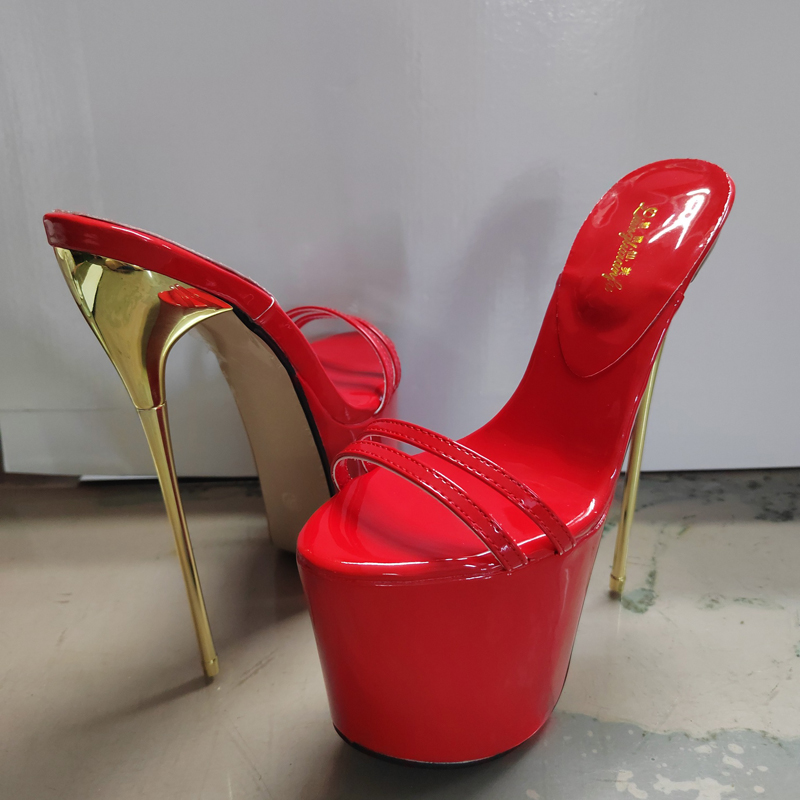 Mode Slippers 19 cm Dunne Hoge - Women Fashion Show recensie en prijs