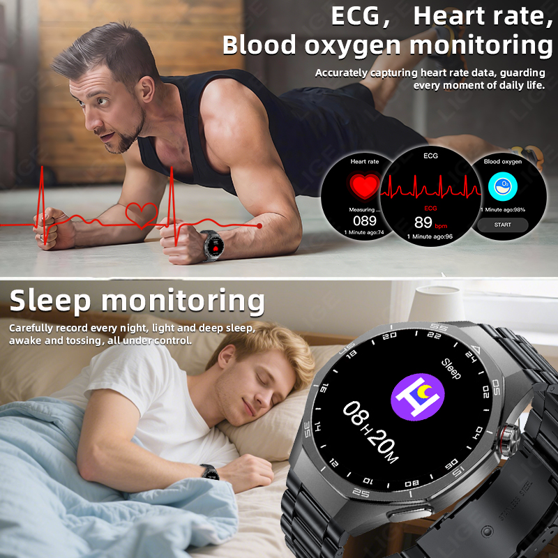 LIGE ECG Smartwatch voor Andro - Women Fashion Week 2026 recensie en prijs