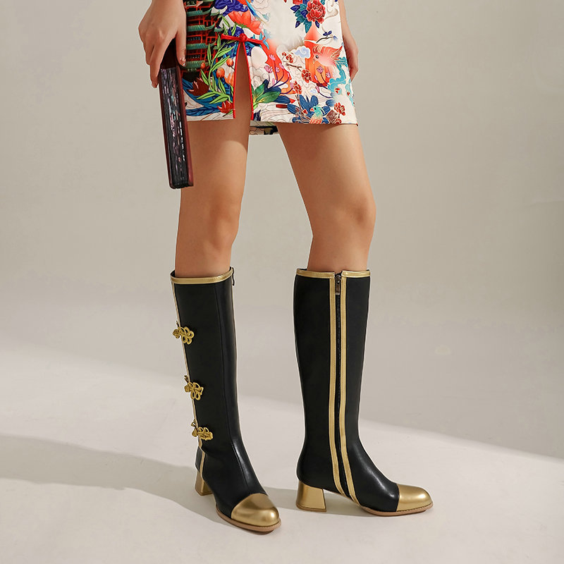 Big Size Mode Knie Hoge Laarze - Women'S Fashion Knee High Boots recensie en prijs