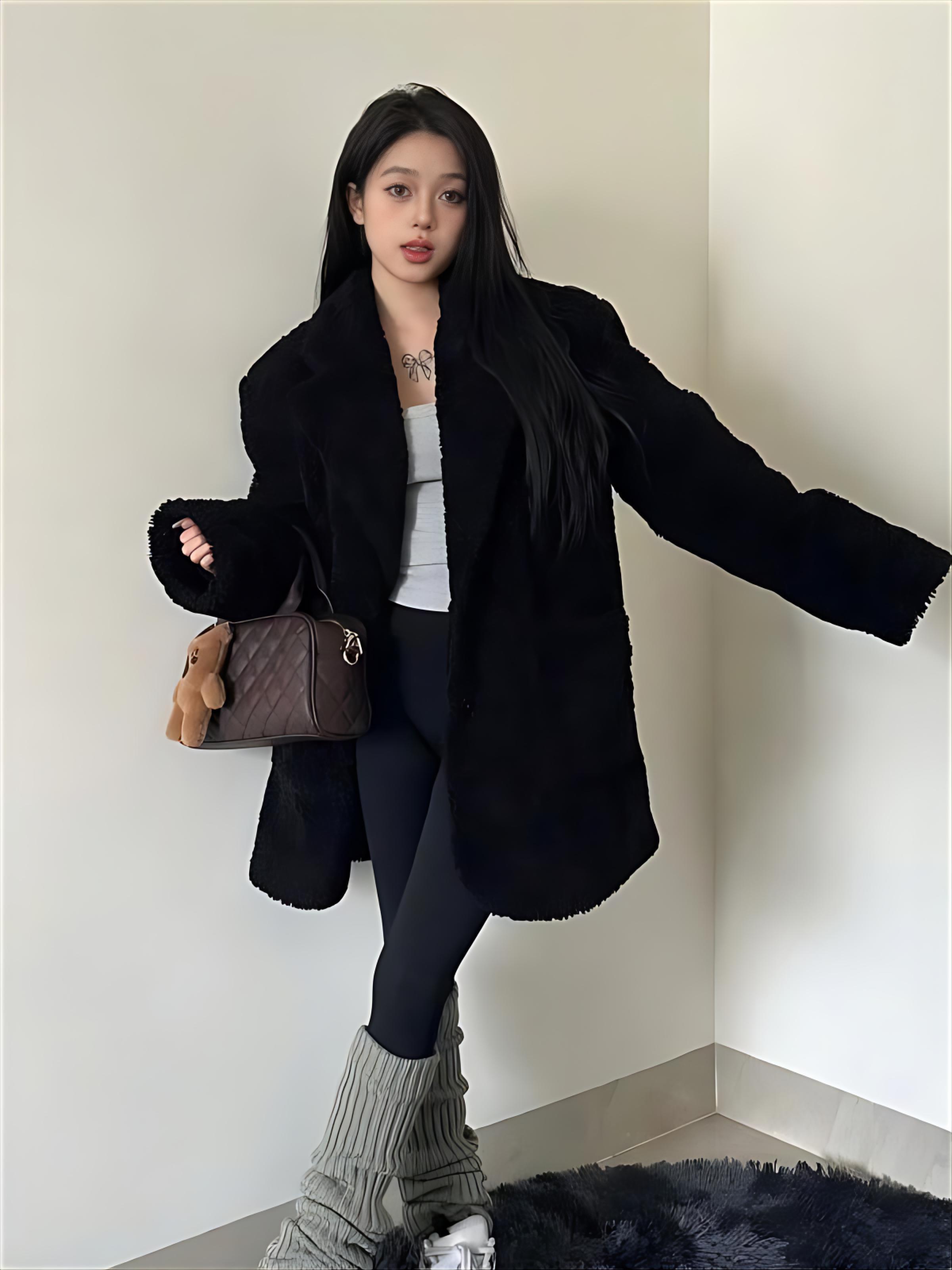 Lamswollen jas Lente Vrouw Cin - Women'S Fashion Utility Jacket recensie en prijs