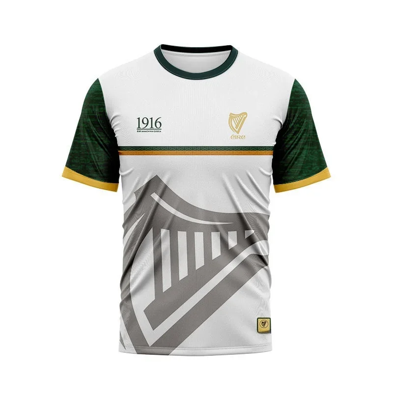 Zomer 3D Print Rugby Team T-sh - Women'S Fashion Rugby Top recensie en prijs