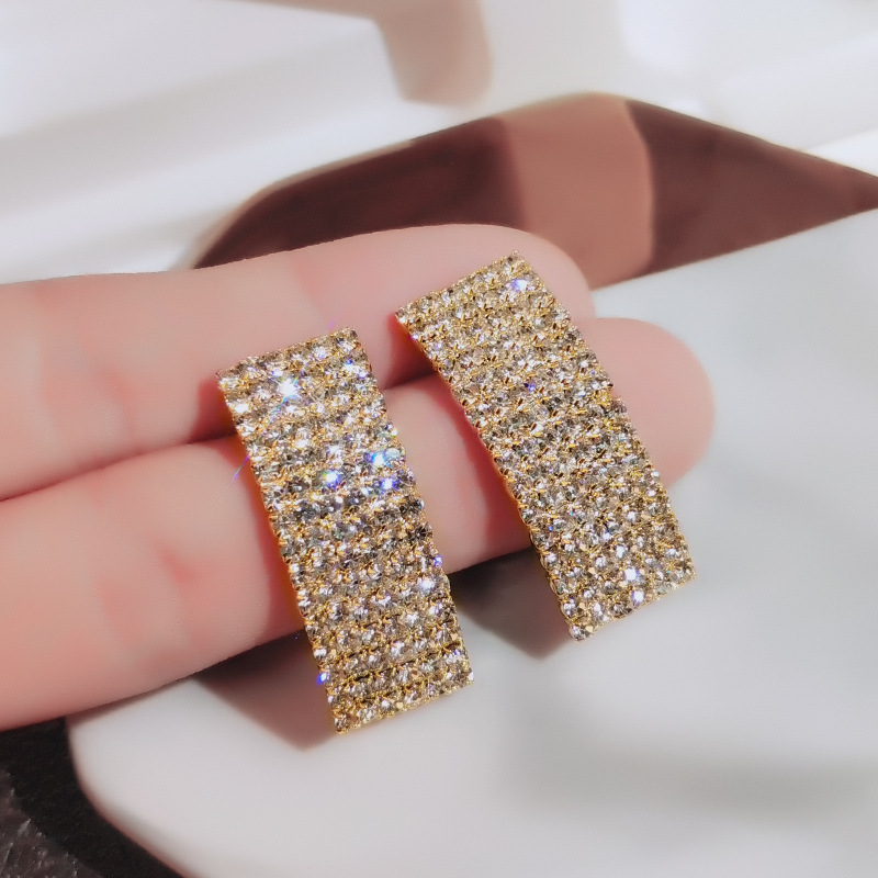 14K Yellow Gold Diamond Stud O - Women'S Fashion Paris recensie en prijs