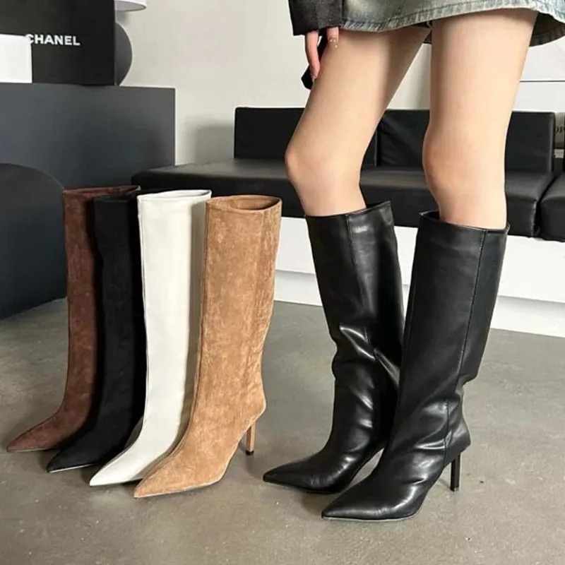 Luxe Vrouwen Lange Laarzen Mod - Women'S Fashion Knee High Boots recensie en prijs