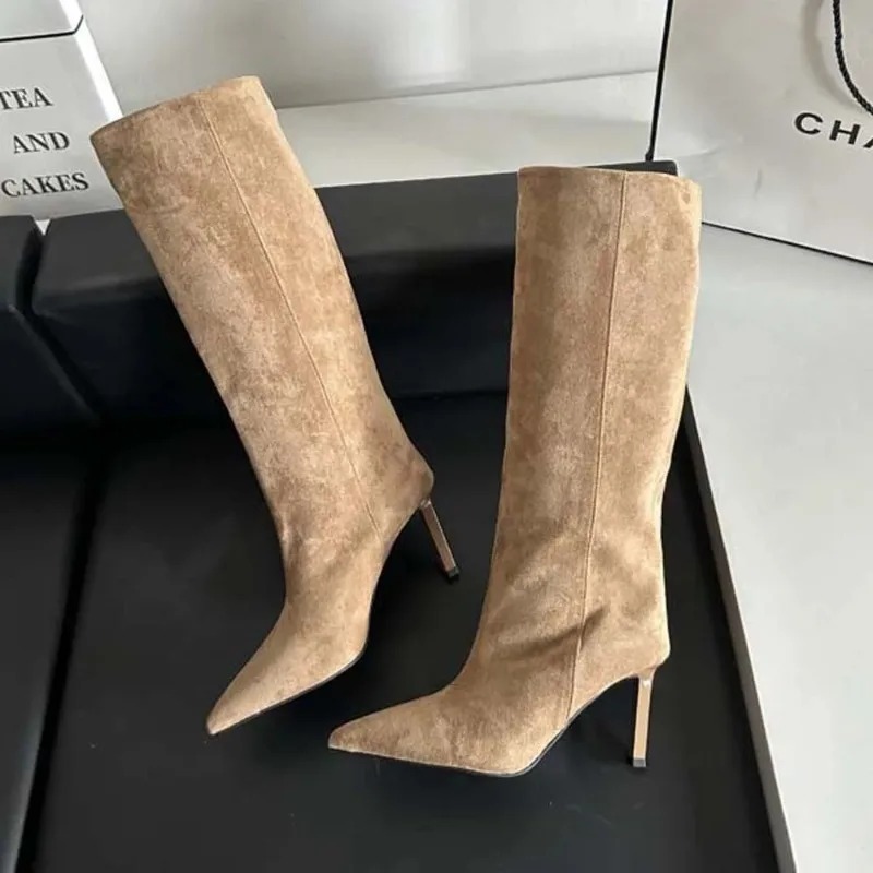 Luxe Vrouwen Lange Laarzen Mod - Women'S Fashion Knee High Boots recensie en prijs