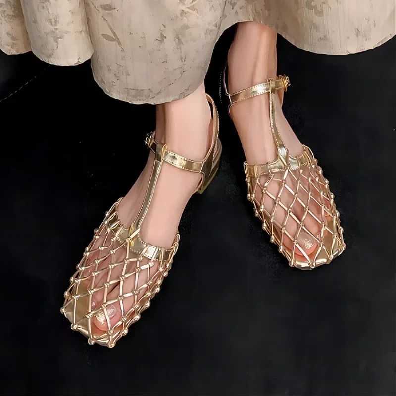 Vrouwen Weefsel Mesh Sandalen  - Women'S Fashion Trends Summer 2025 recensie en prijs