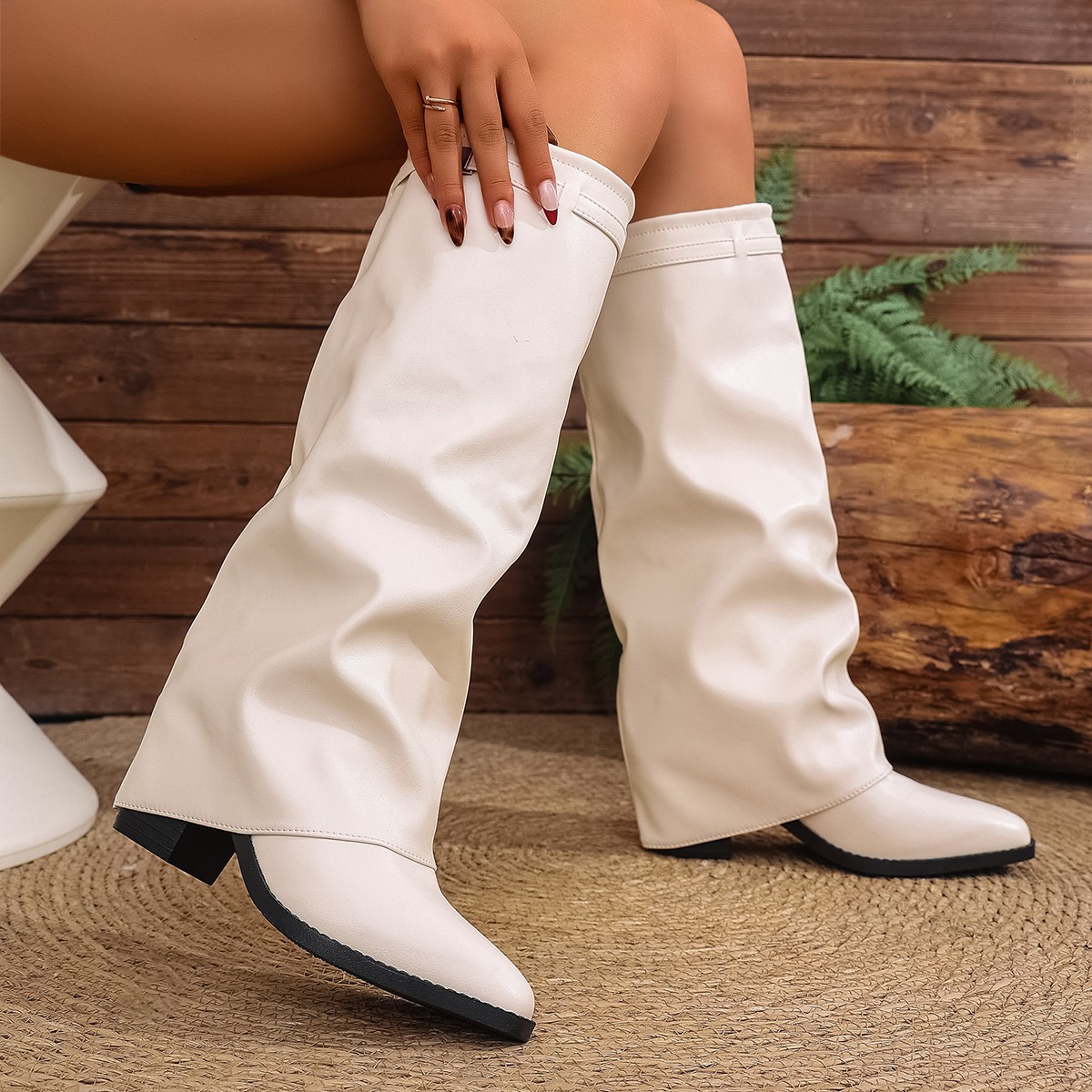 2025 Mode Hoge Hak Knie Hoge L - Women'S Fashion Knee High Boots recensie en prijs