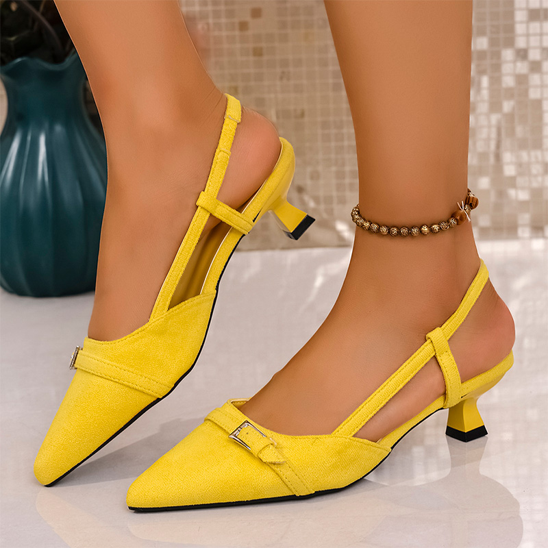 Mode Gele Hoge Hakken Sandalen - Women'S Fashion Summer 2025 recensie en prijs
