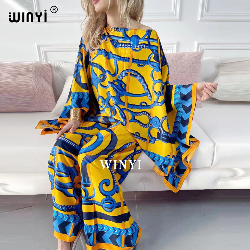 Afrika Tweedelige Pak Bohemian - Women Fashion Over 50 recensie en prijs