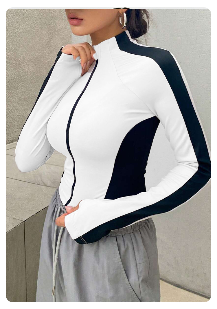 Yogakleding Jas met opstaande  - Trend Women Fashion recensie en prijs