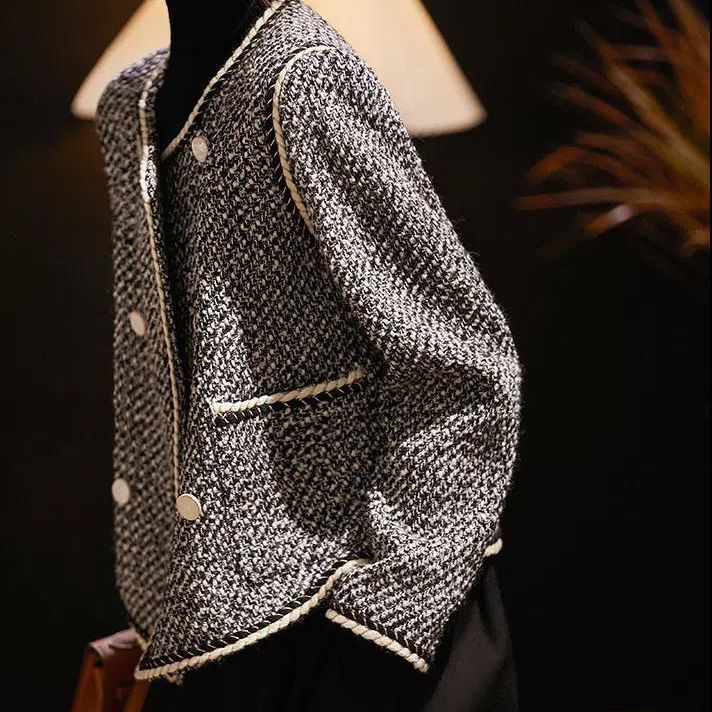 Tweed jassen Dames Wit Kort Da - Women'S Fashion Utility Jacket recensie en prijs