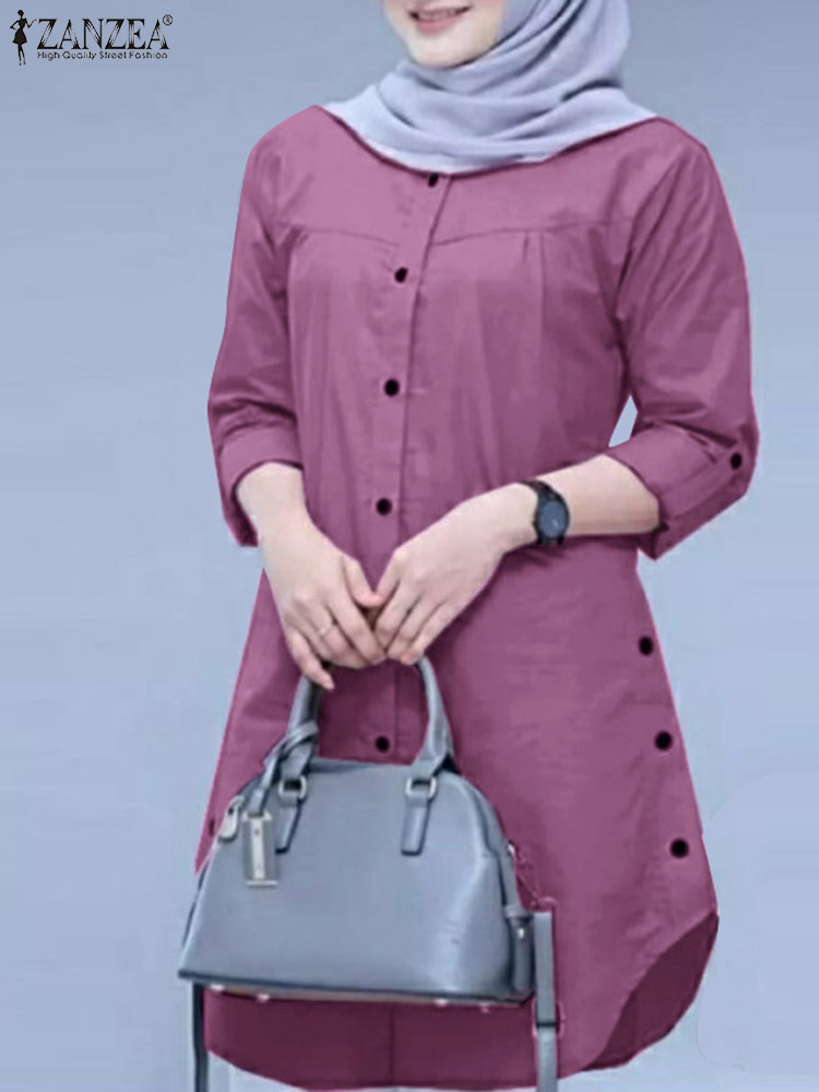 2026 ZANZEA Lente Shirt Mode D - Turkey Women Fashion recensie en prijs