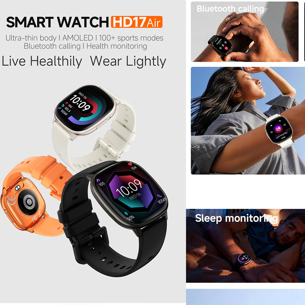 Smart Watch HD17 Air AMOLED Fi - Women Fashion Week 2026 recensie en prijs