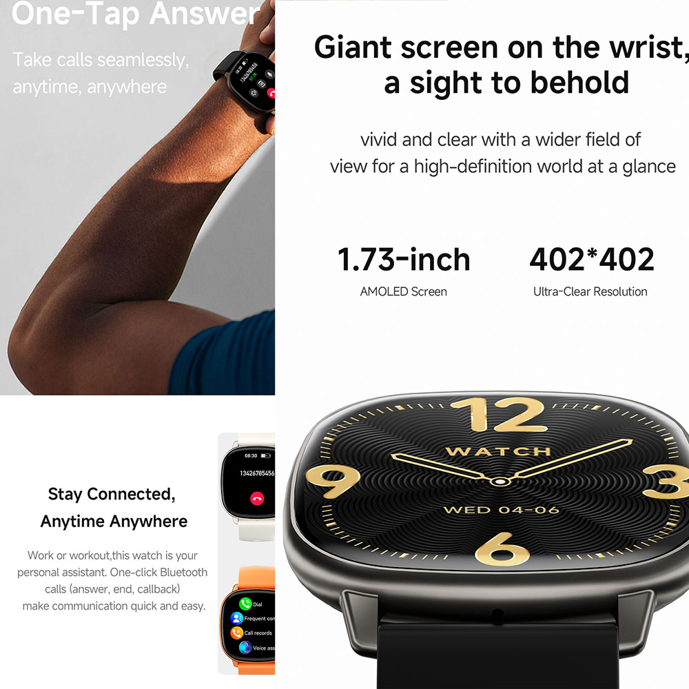 Smart Watch HD17 Air AMOLED Fi - Women Fashion Week 2026 recensie en prijs
