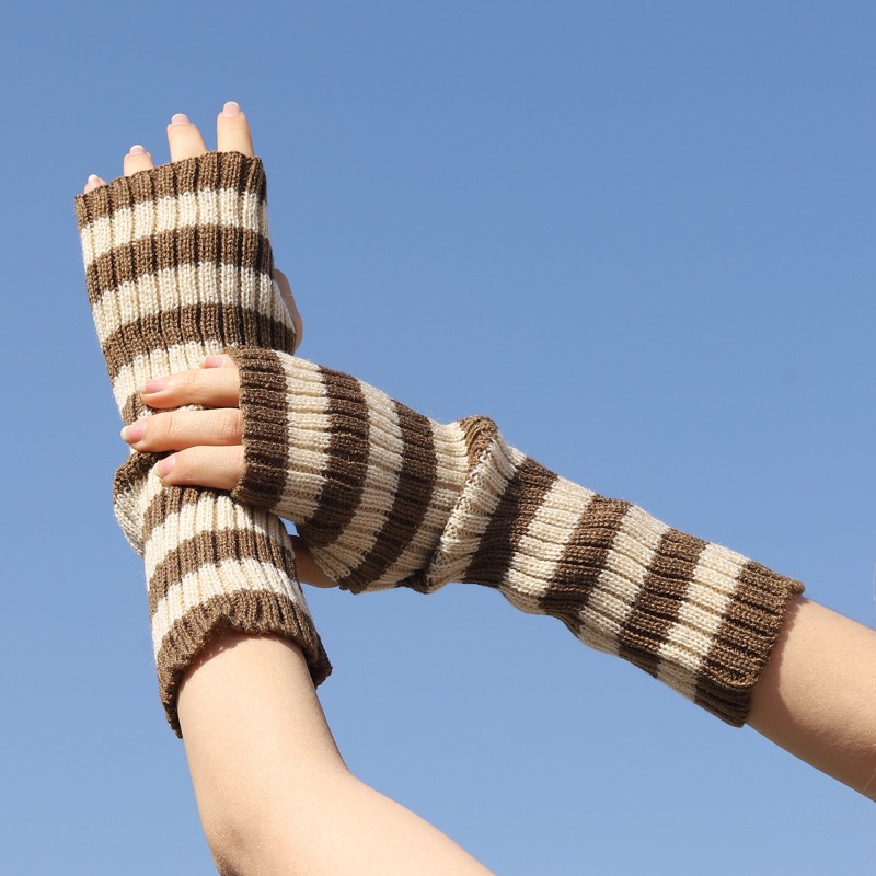 Dames gebreide vingerloze armm - Women Fashion Gloves recensie en prijs