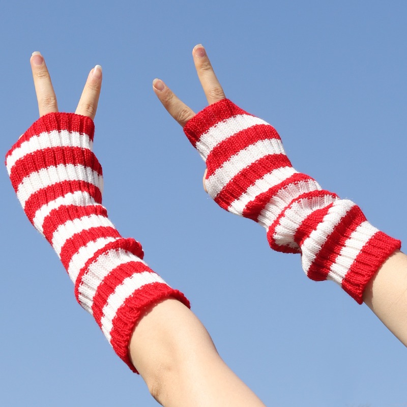 Dames gebreide vingerloze armm - Women Fashion Gloves recensie en prijs