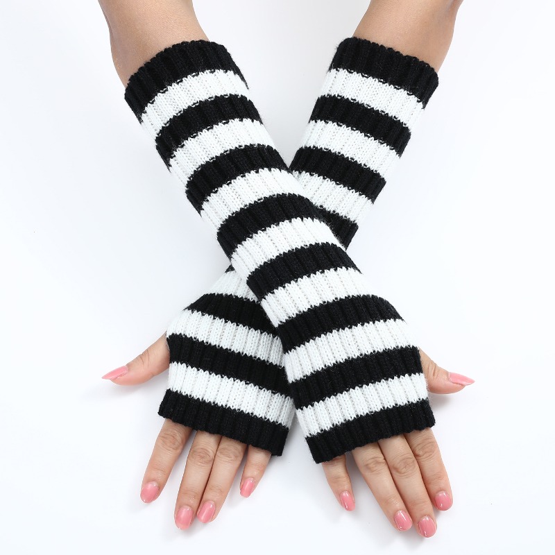 Dames gebreide vingerloze armm - Women Fashion Gloves recensie en prijs
