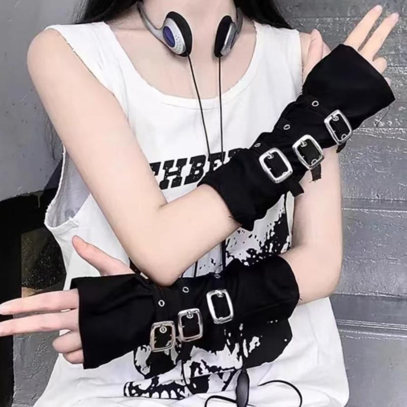 Y2K Gothic Punk Vingerloze Han - Women Fashion Gloves recensie en prijs