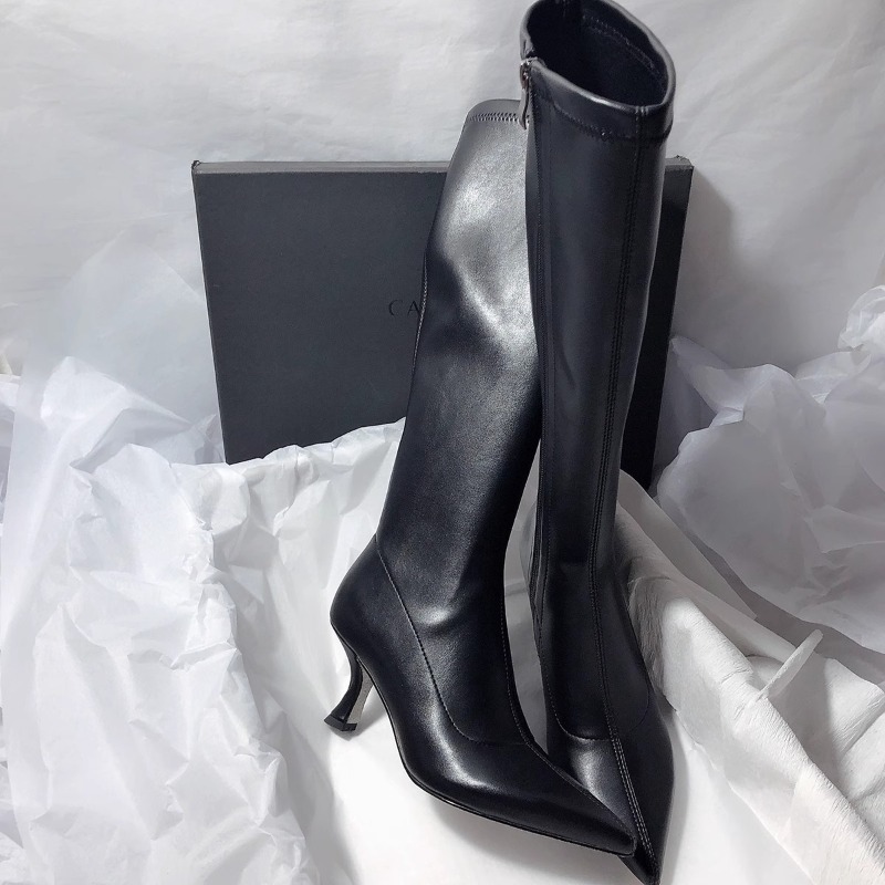Herfst nieuwe stiletto mode la - Women'S Fashion Knee High Boots recensie en prijs