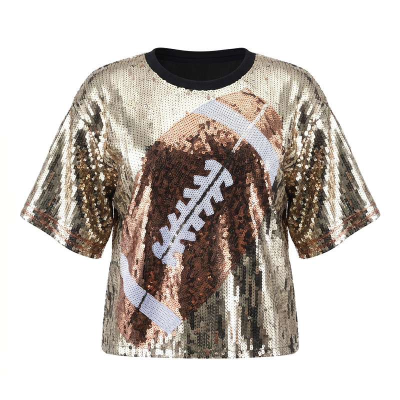 Zomer nieuwe mode rugby print  - Women'S Fashion Rugby Top recensie en prijs