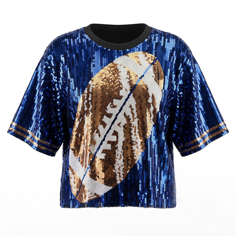 Zomer nieuwe mode rugby print  - Women'S Fashion Rugby Top recensie en prijs