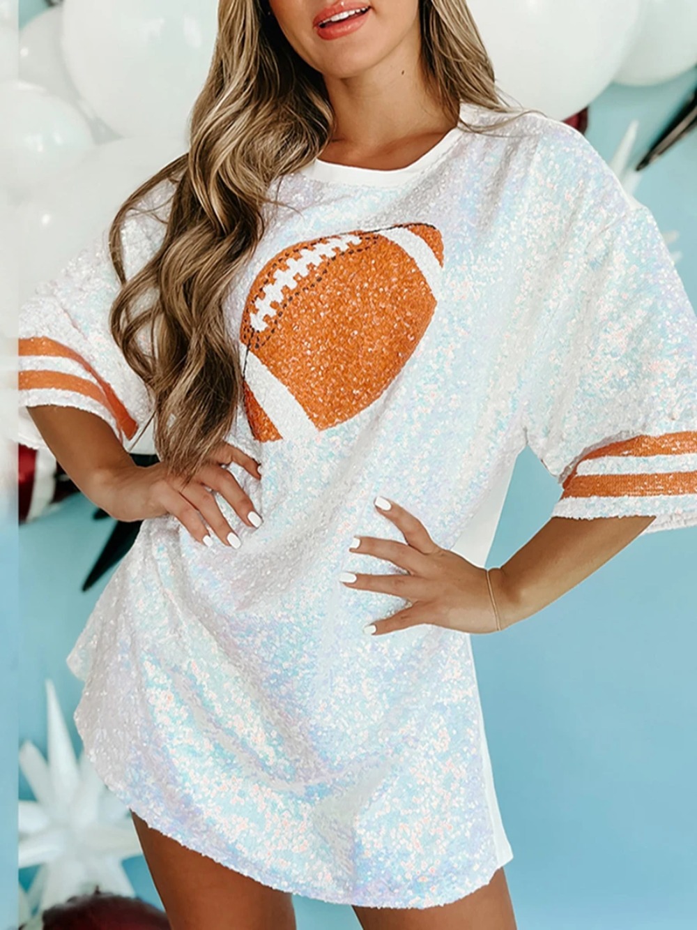 Vrouwen Lovertjes Lange T-shir - Women'S Fashion Rugby Top recensie en prijs